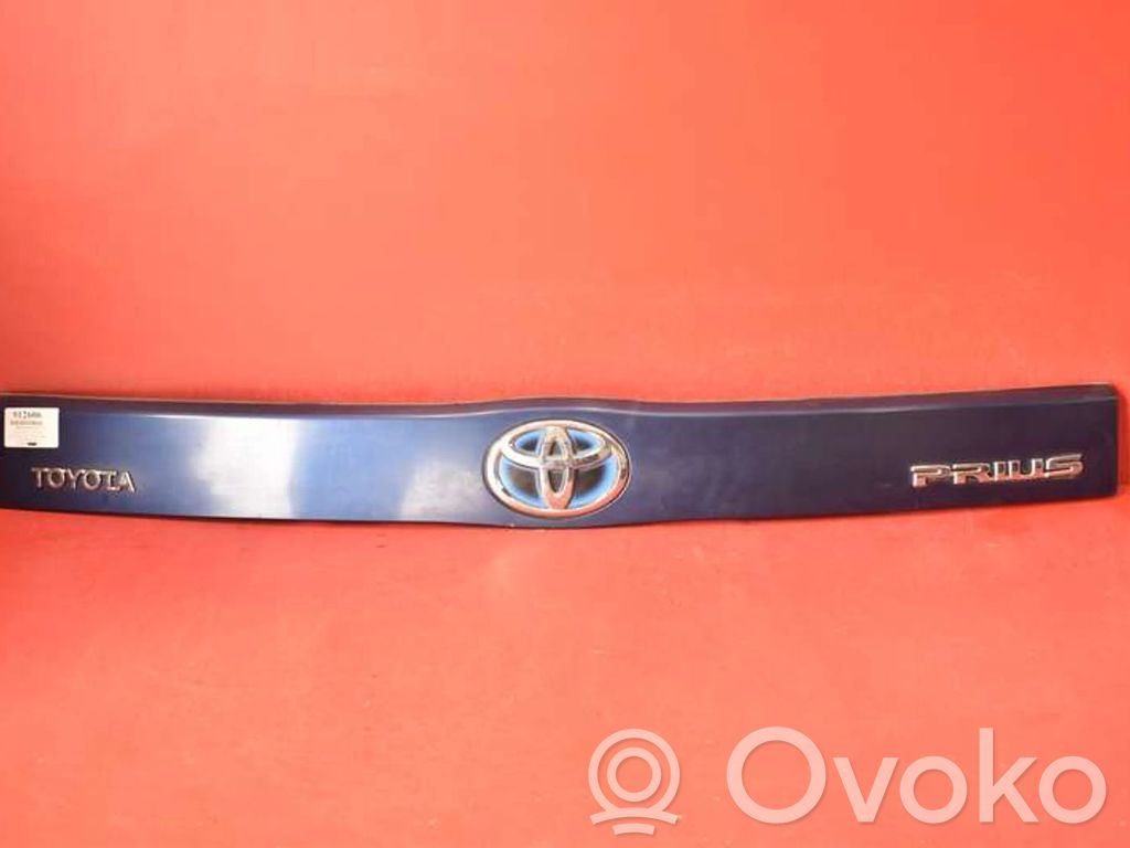 Toyota Prius (XW30) Éclairage de plaque d'immatriculation 