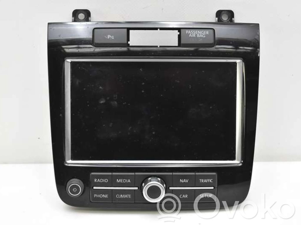 Volkswagen Touareg II Unitate principală radio/CD/DVD/GPS 