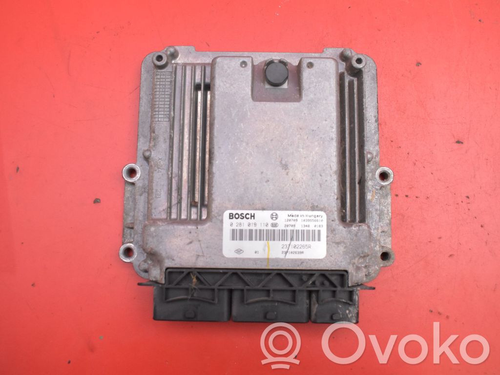 Opel Movano B Centralina/modulo motore ECU 