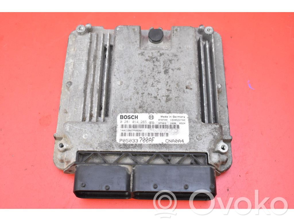 Chrysler Sebring (JS) Engine control unit/module ECU 