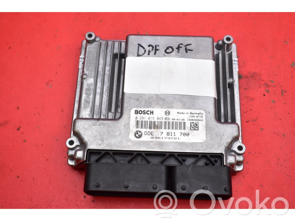 BMW 5 E60 E61 Unidad de control/módulo ECU del motor 