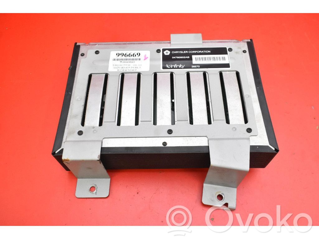 Chrysler 300M Garso stiprintuvas 