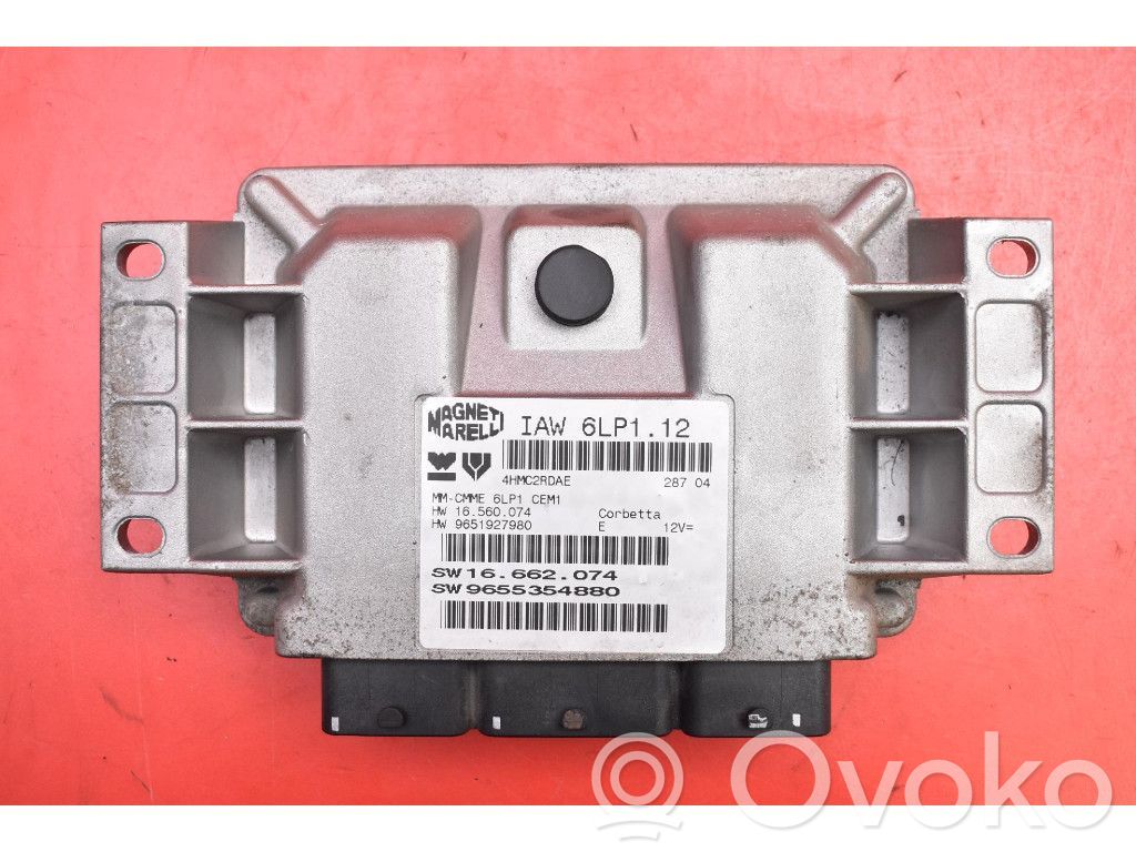 Peugeot 407 Engine control unit/module ECU 