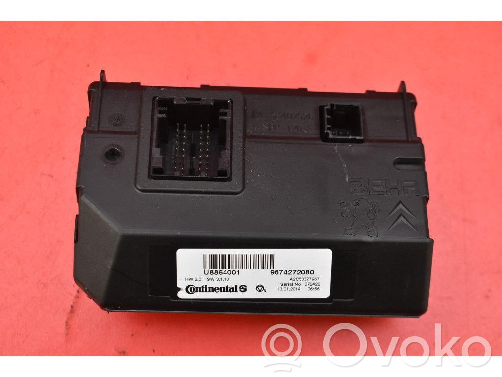 Engine control unit/module ECU   9674272080,9674272080