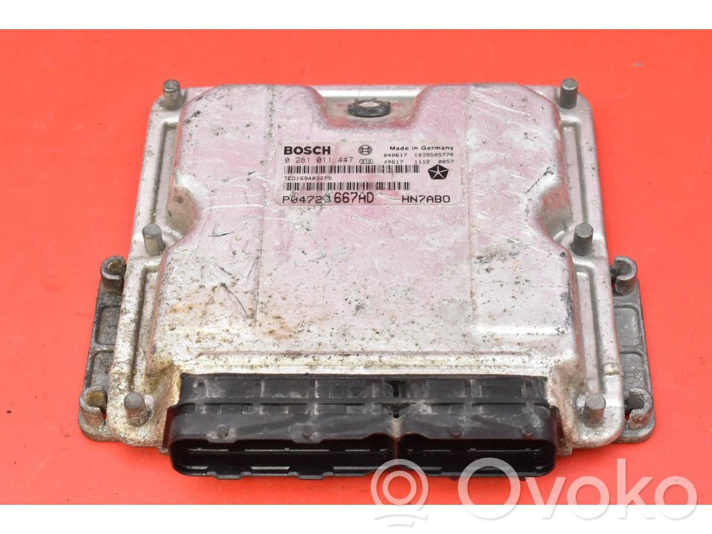 Chrysler Grand Voyager IV Engine control unit/module ECU 