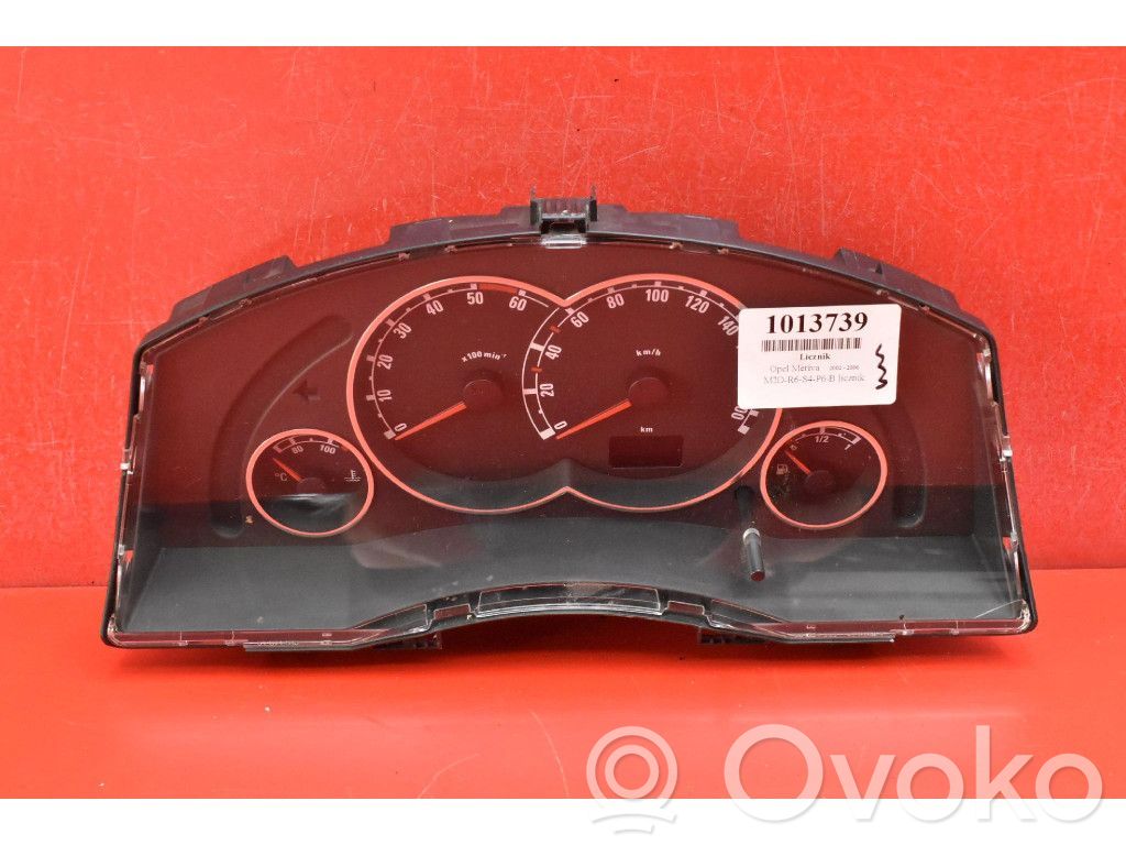 Opel Meriva A Tachimetro (quadro strumenti)