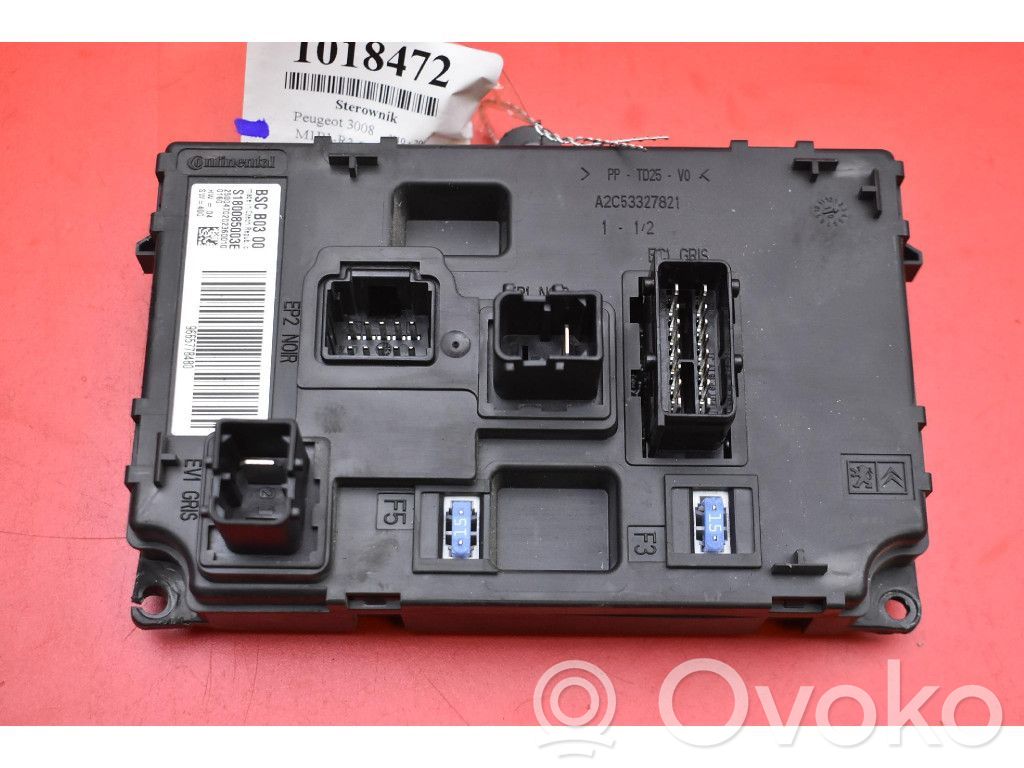 Peugeot 3008 I Unité de commande, module ECU de moteur 
