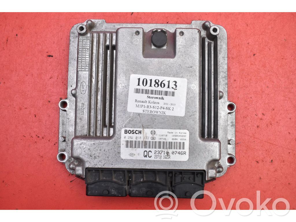 Engine control unit/module ECU   237100746R,237100746R