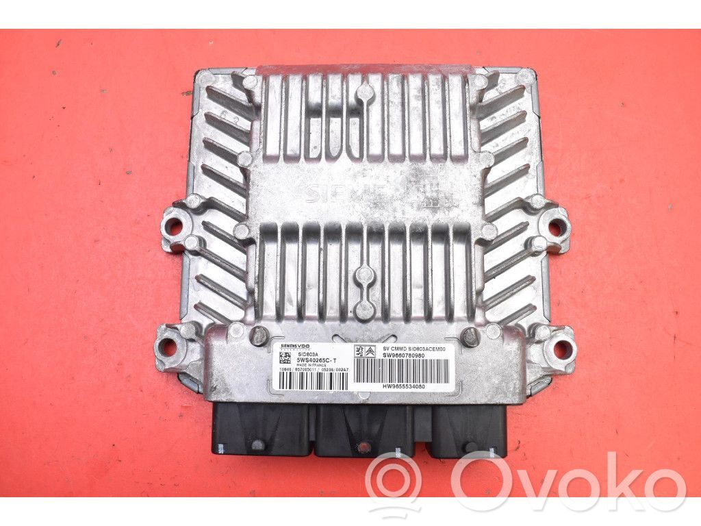 Peugeot 407 Engine control unit/module ECU 