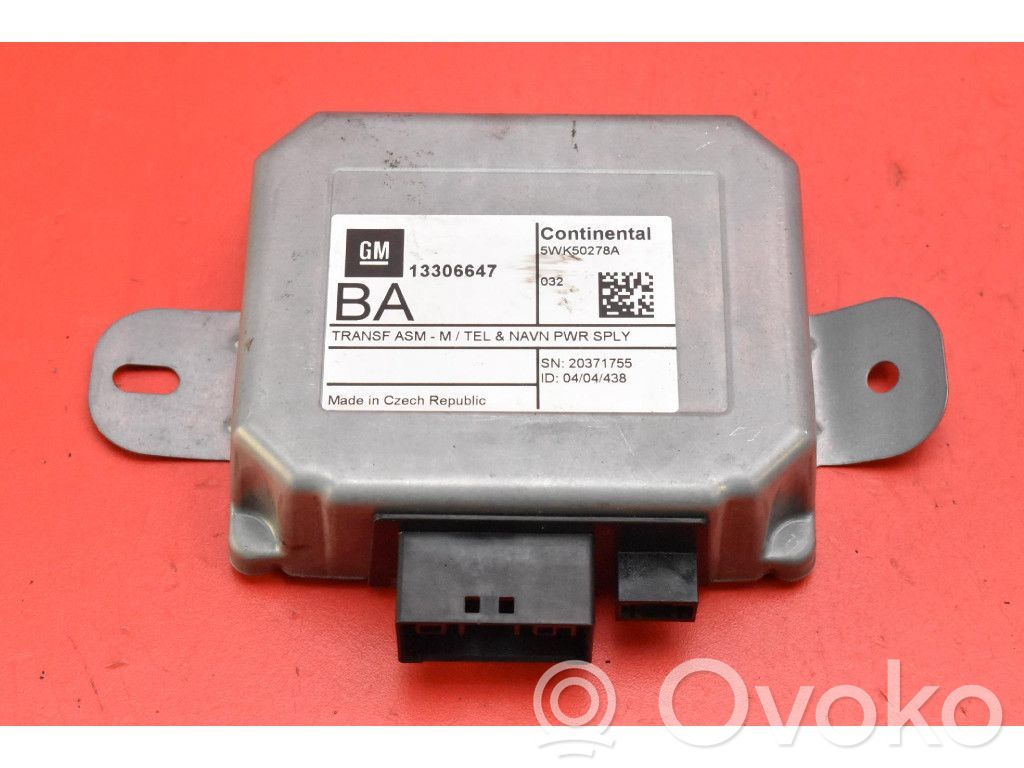 Engine control unit/module ECU   13306647BA,13306647BA