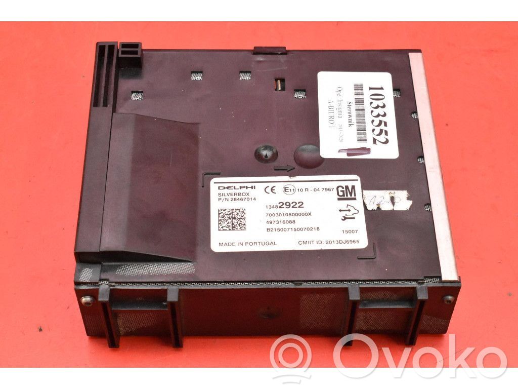 Opel Insignia A Unité de commande, module ECU de moteur 