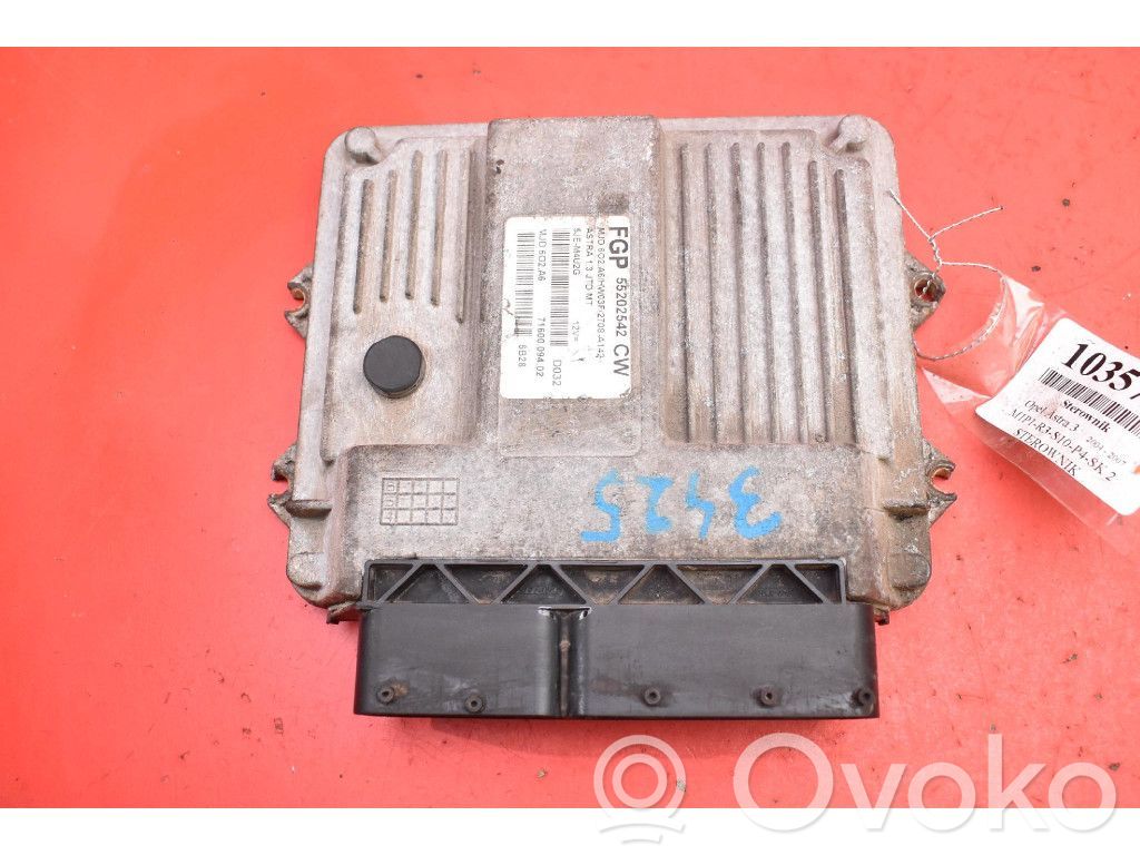 Opel Astra H Komputer / Sterownik ECU silnika 