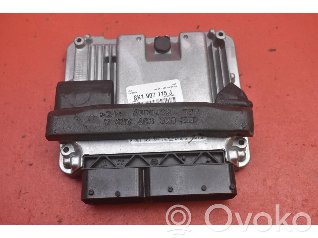Engine control unit/module ECU   8K1907115J,8K1907115J