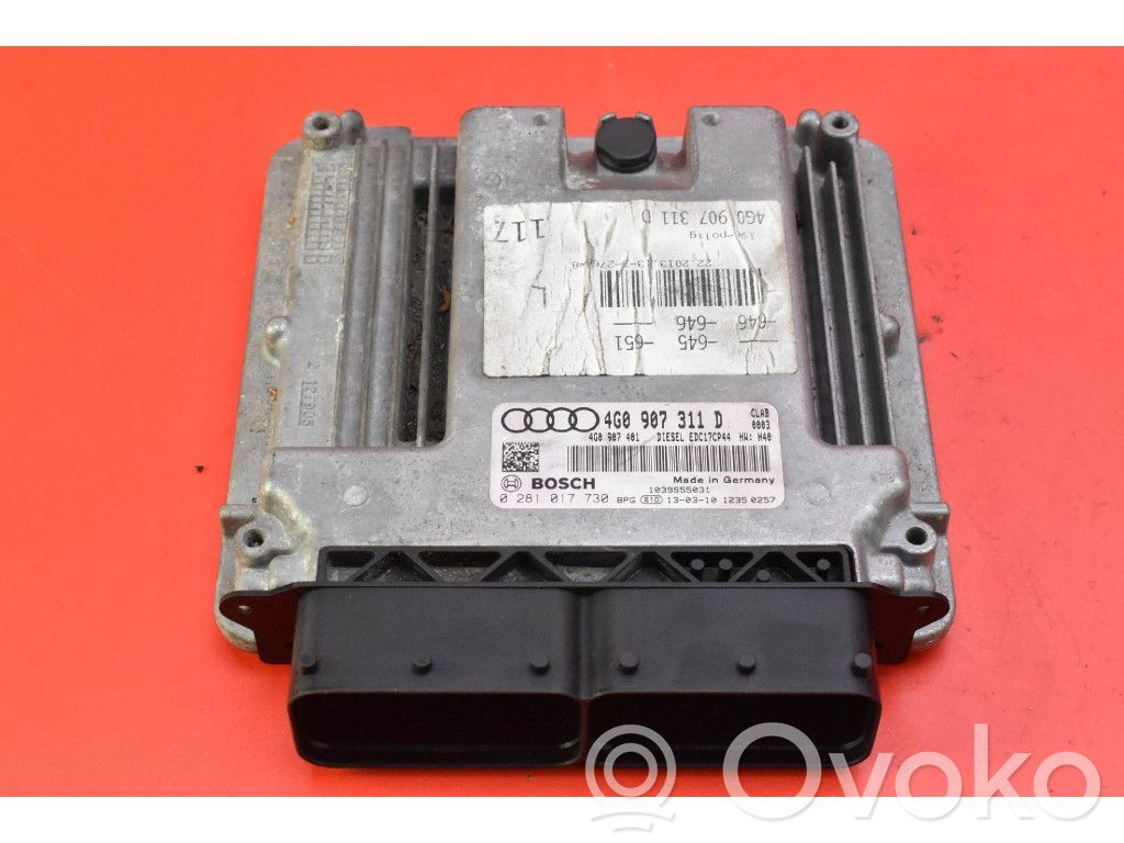 Audi A6 Allroad C7 Engine control unit/module ECU 