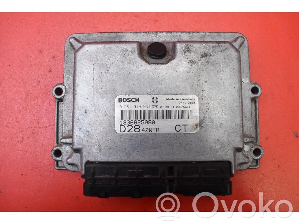 Citroen Jumper Engine control unit/module ECU 