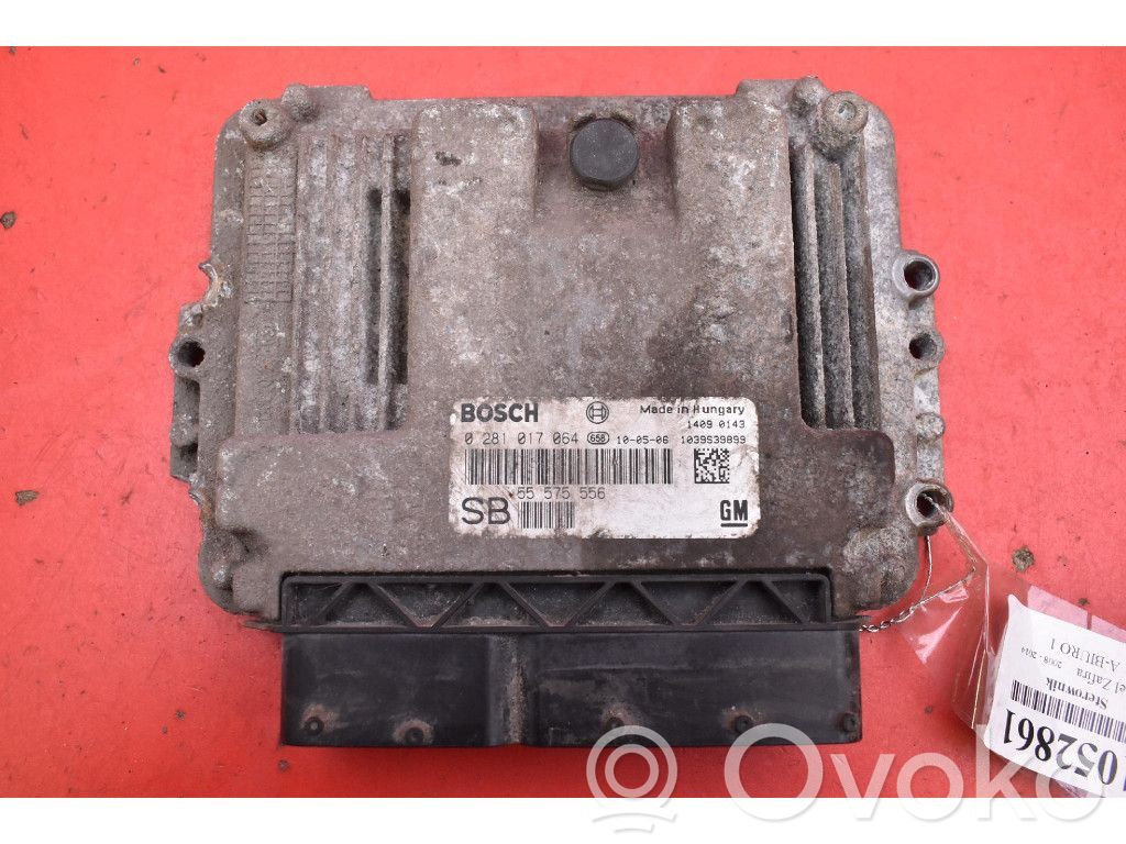 Opel Zafira B Engine control unit/module ECU 