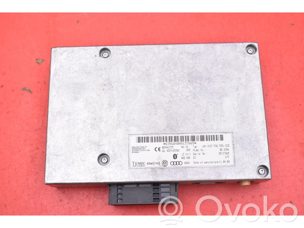 Audi Q7 4L Unité de commande, module ECU de moteur 