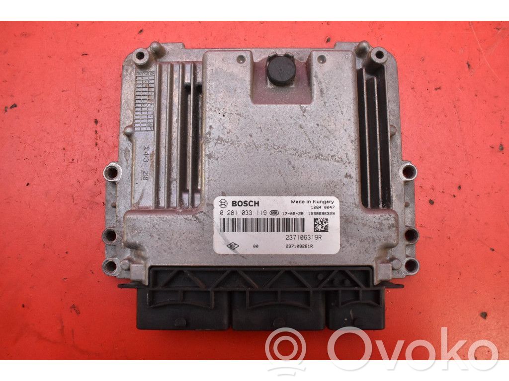 Renault Clio I Unidad de control/módulo ECU del motor 