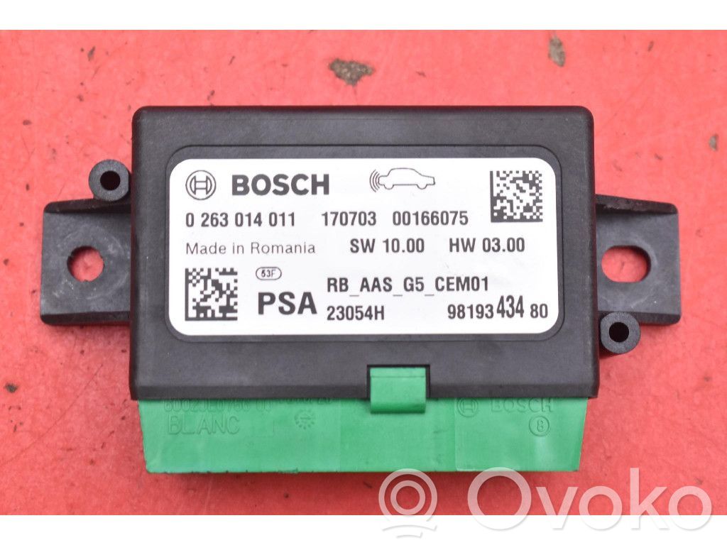 Peugeot 208 I Engine control unit/module ECU 