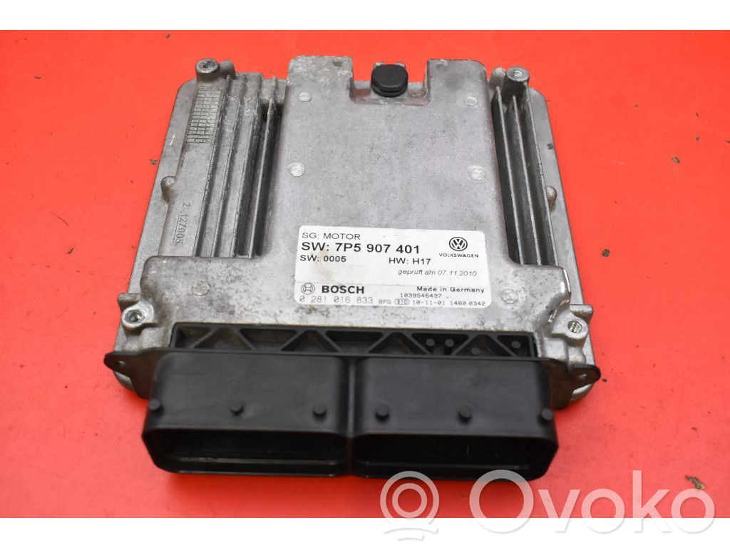 Porsche Cayenne (9PA) Engine control unit/module ECU 