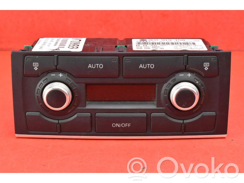 Audi A8 S8 D3 4E Climate control unit 