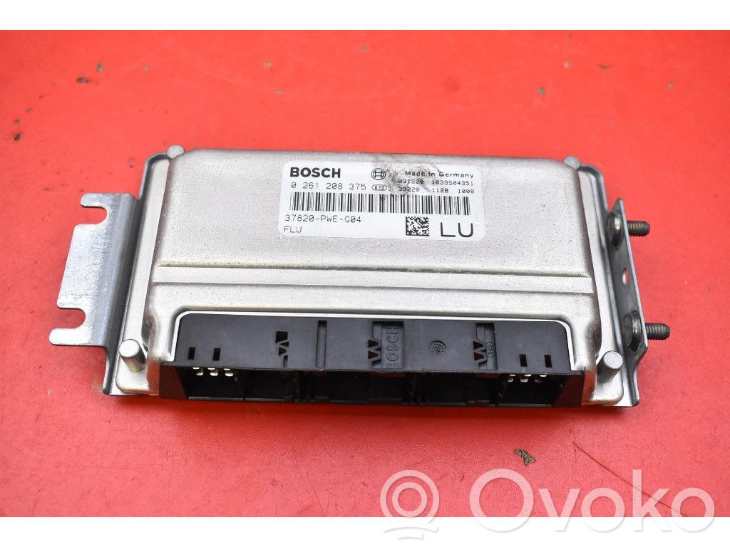 Engine control unit/module ECU   37820PWEG04,37820PWEG04