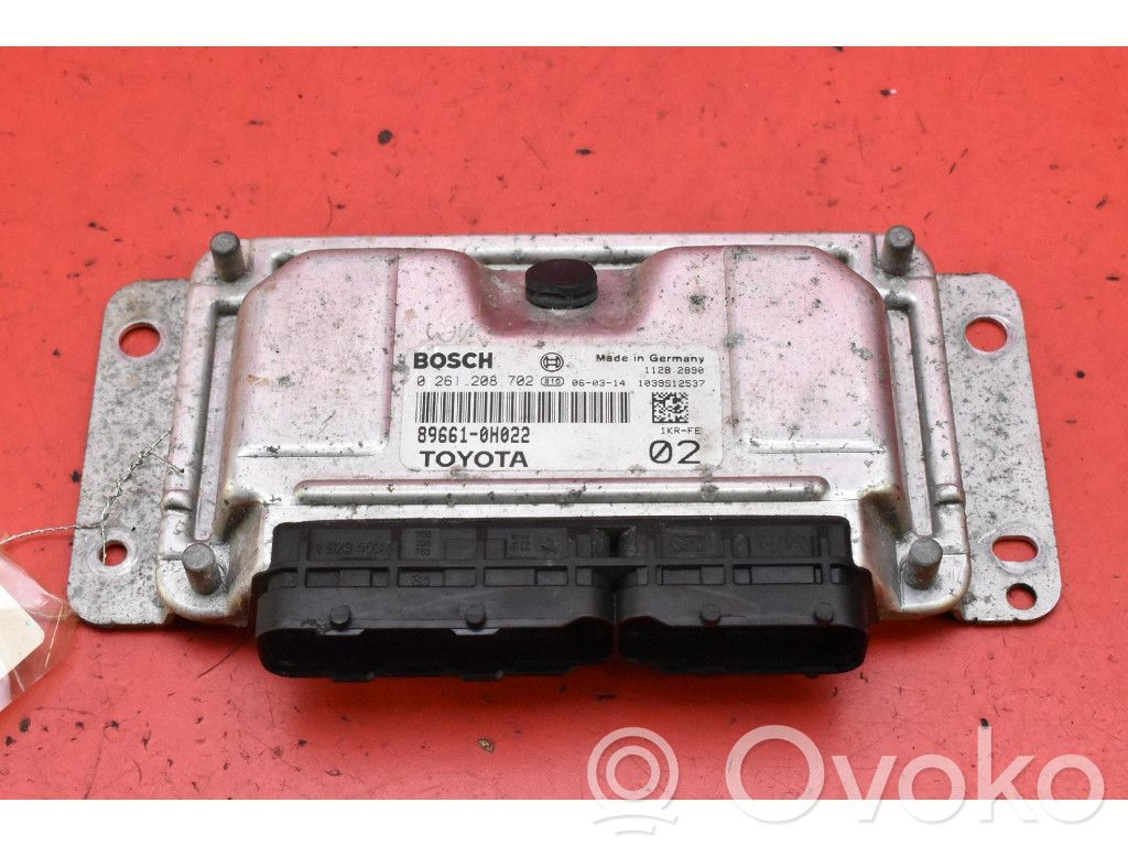 Citroen C1 Unité de commande, module ECU de moteur 