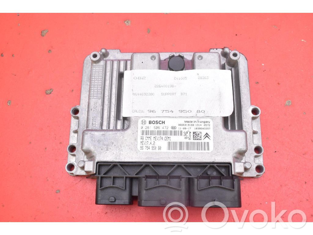 Citroen C4 II Engine control unit/module ECU 