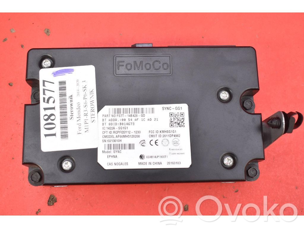Engine control unit/module ECU   FS7T14B428GD,FS7T14B428GD