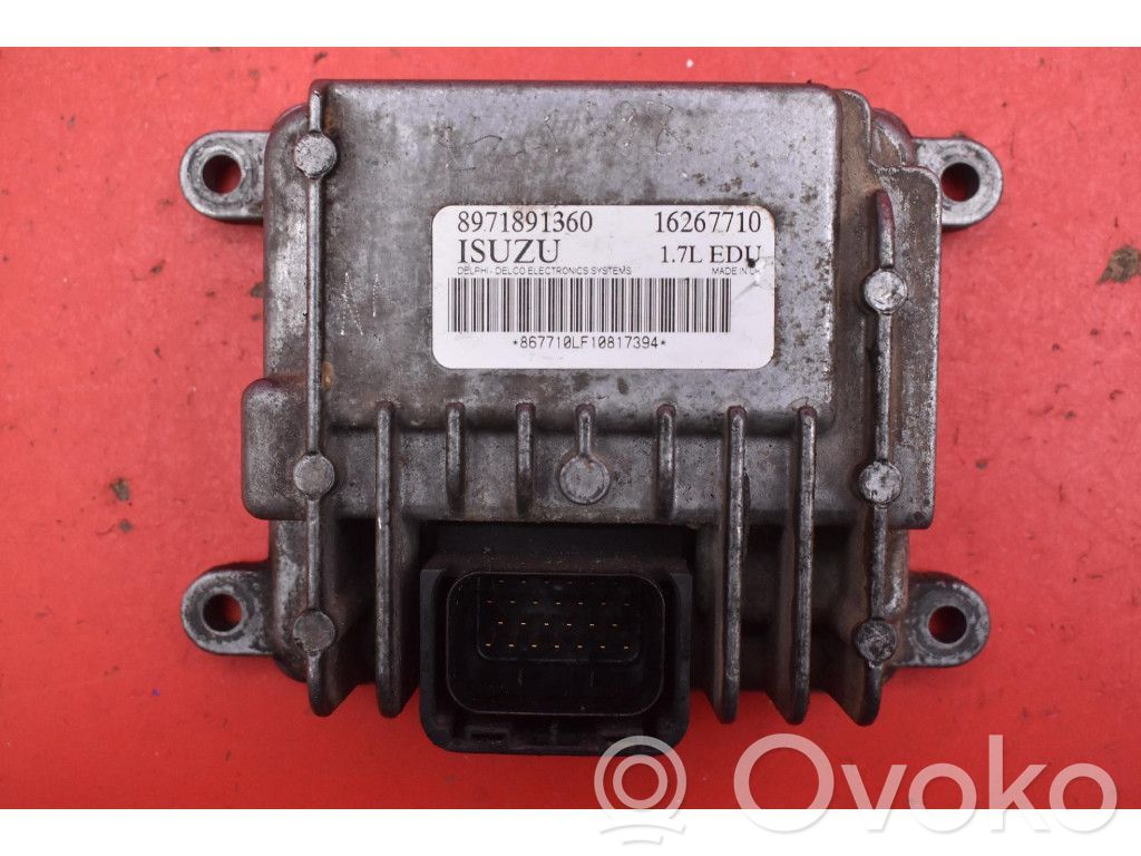 Engine control unit/module ECU   16267710,16267710