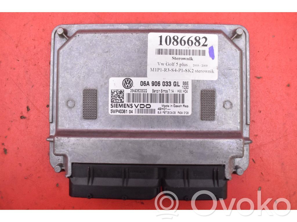 Volkswagen Golf V Engine control unit/module ECU 