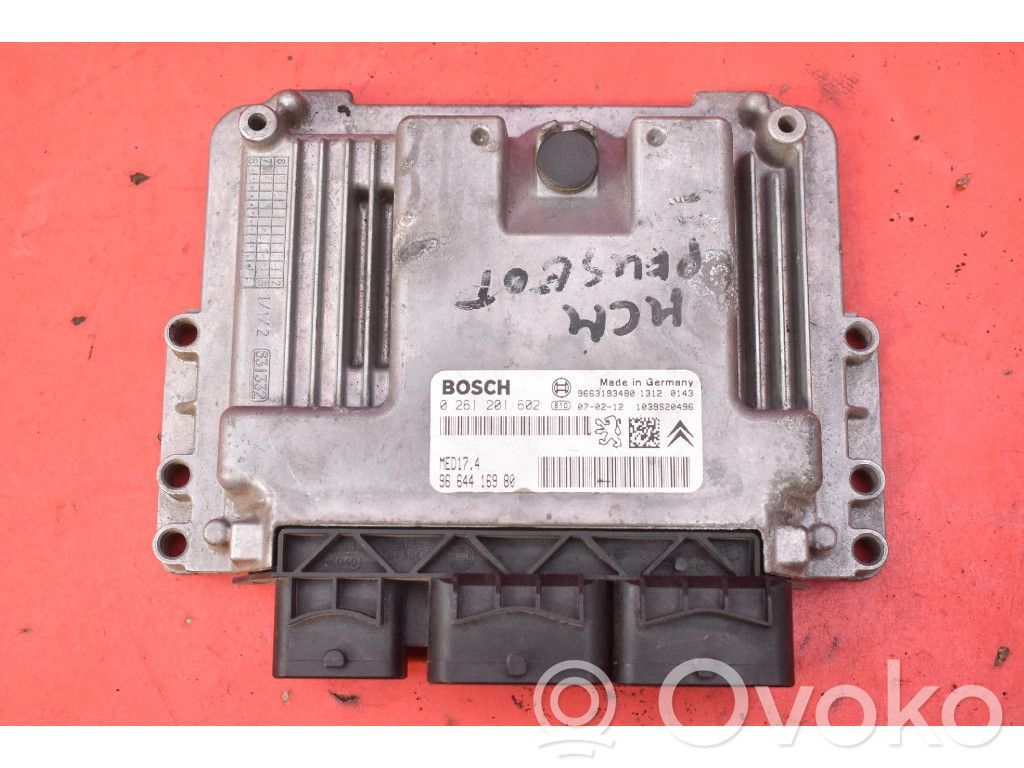 Peugeot 207 CC Unitate control motor/modul ECU 