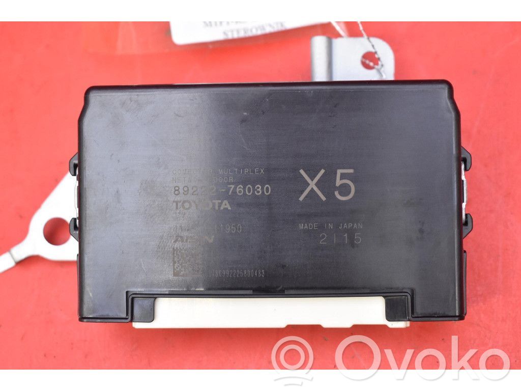 Lexus UX Unité de commande, module ECU de moteur 