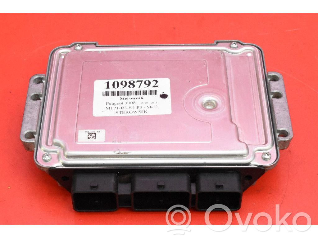 Peugeot 3008 I Unidad de control/módulo ECU del motor 