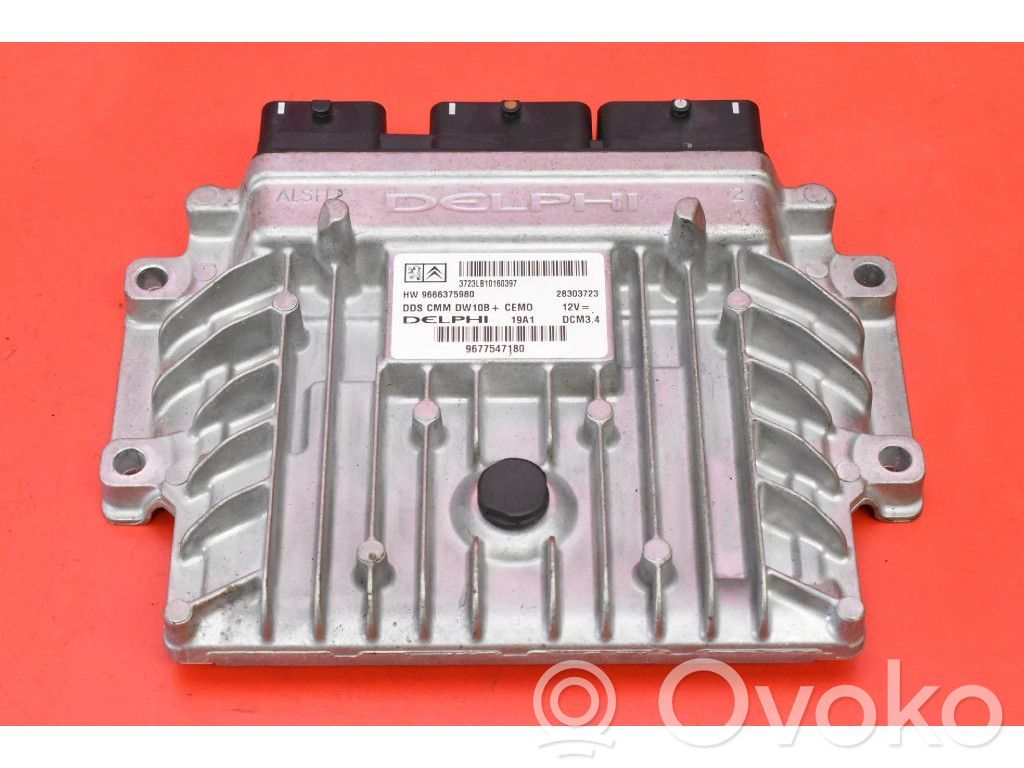 Peugeot 508 RXH Unité de commande, module ECU de moteur