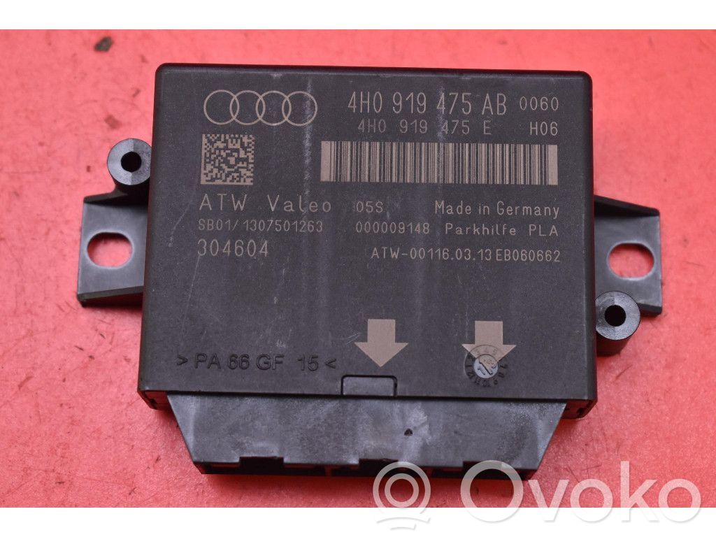 Unidad de control/módulo ECU del motor   4H0919475AB,4H0919475AB