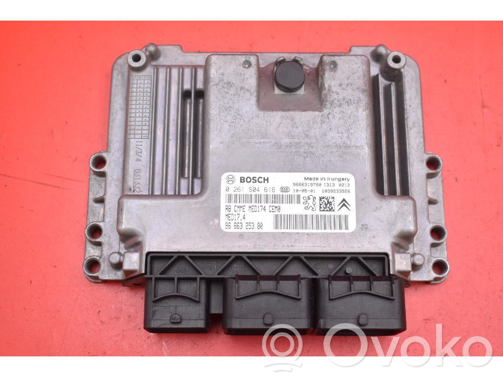 Unitate control motor/modul ECU   9666319780,9666319780
