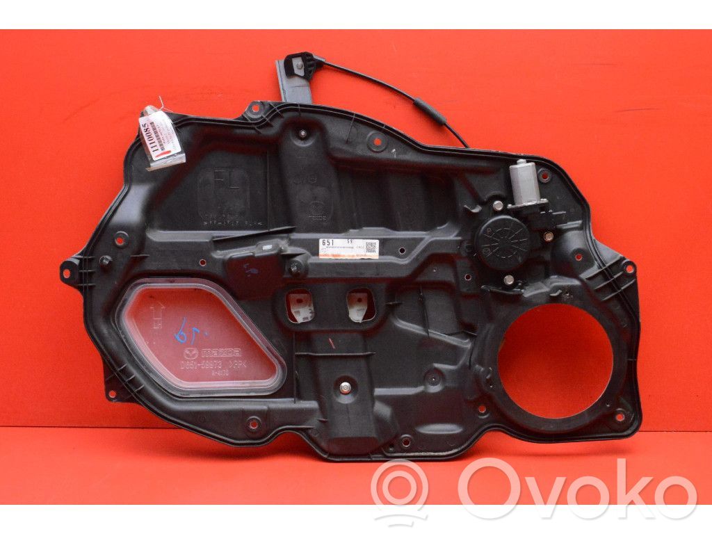 Mazda 2 Regulador de puerta delantera con motor