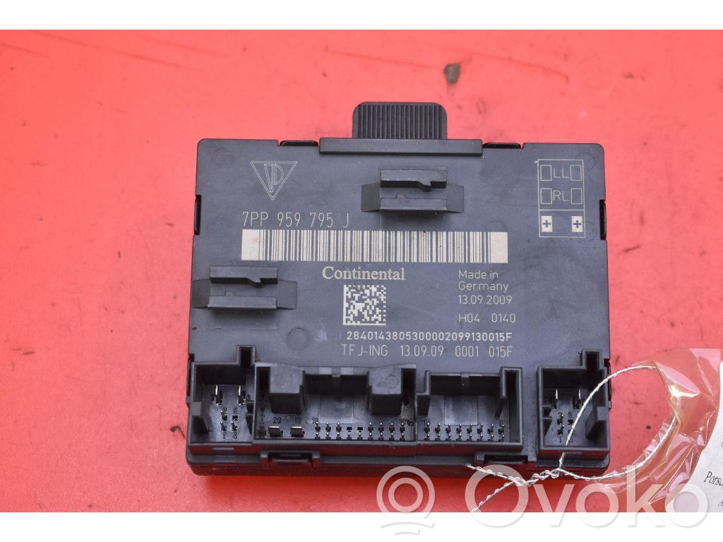 Porsche Panamera (970) Unité de commande, module ECU de moteur