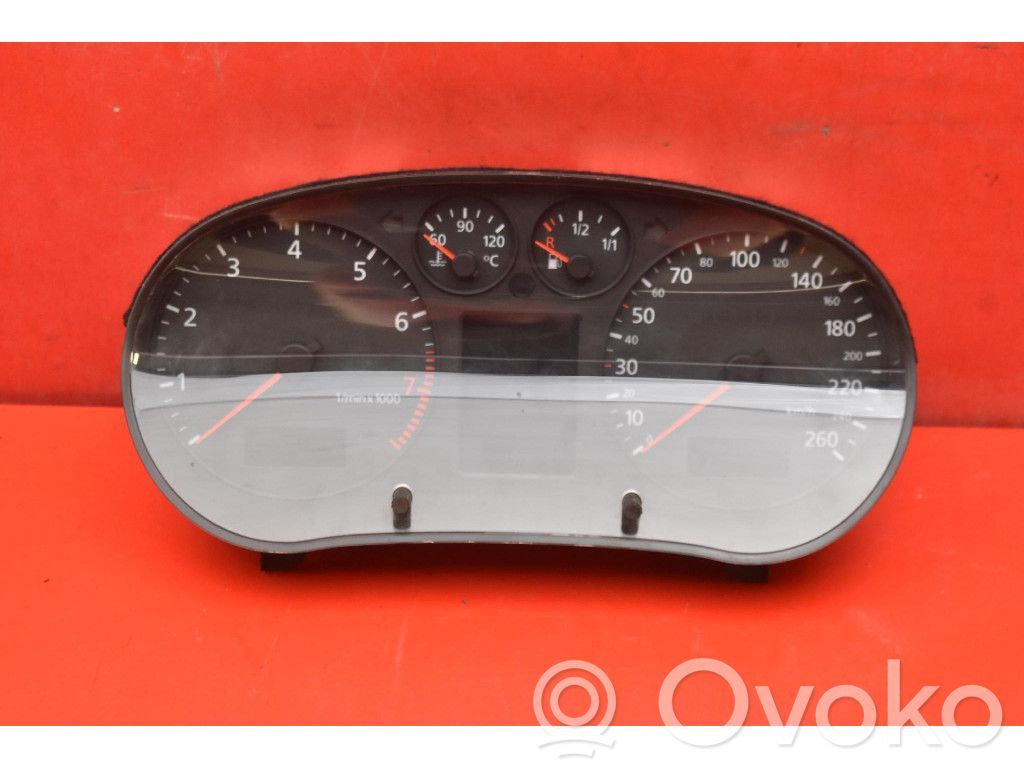 Audi A3 S3 8L Geschwindigkeitsmesser Cockpit