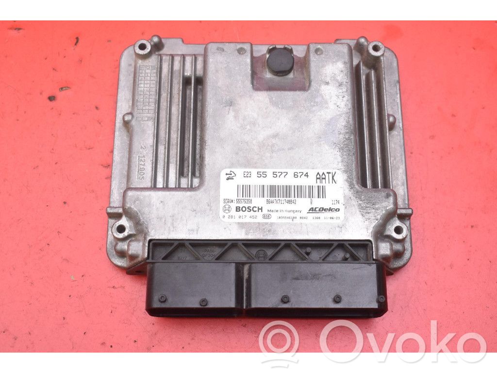 Opel Astra J Komputer / Sterownik ECU silnika
