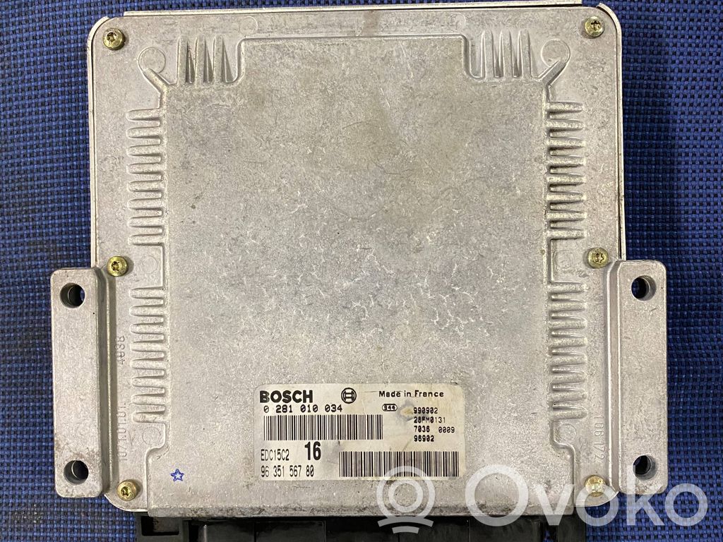 Peugeot 406 Engine control unit/module 