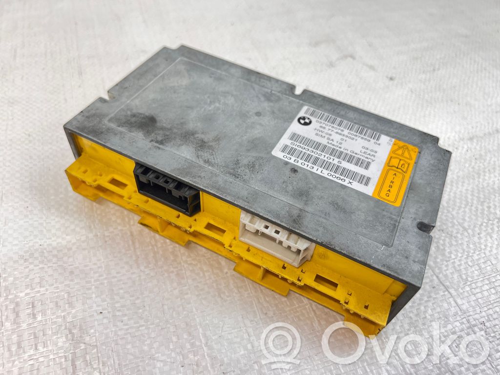 BMW 7 E65 E66 Module de contrôle airbag 