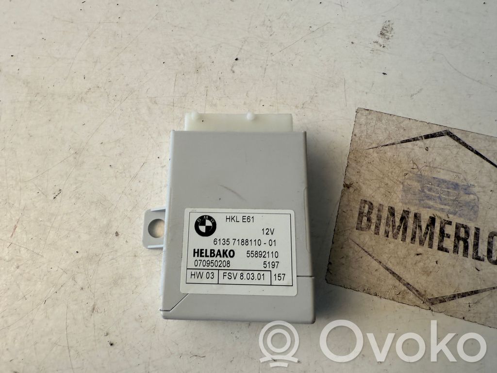 BMW 5 E60 E61 Tailgate/trunk control unit/module 