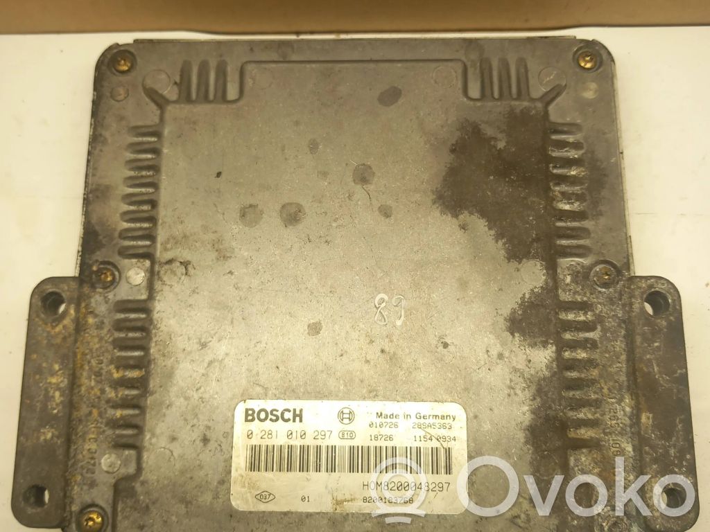 Engine control unit/module   8200048297,0281010297