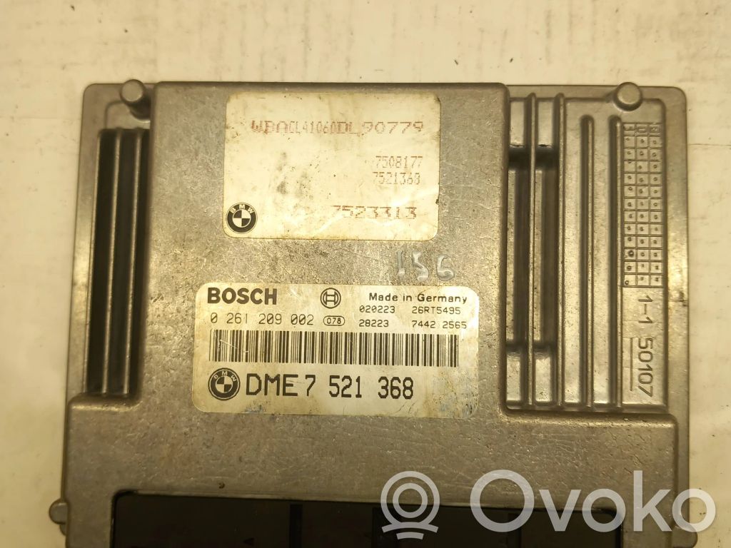 BMW 7 E65 E66 Engine ECU kit and lock set 