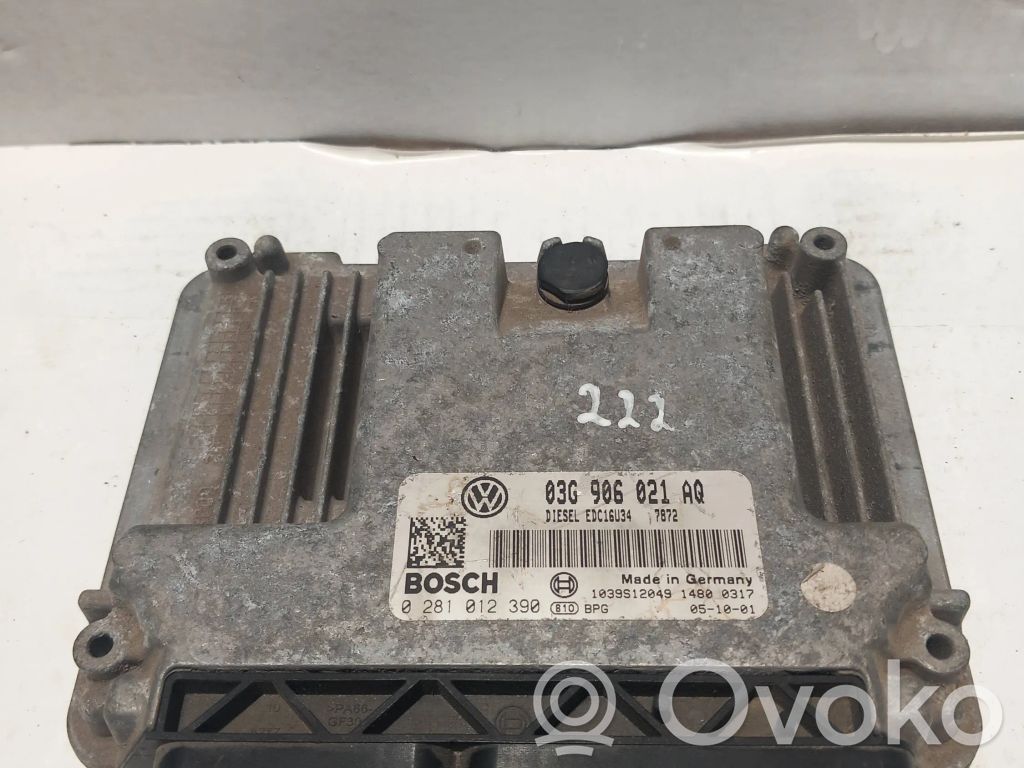 Volkswagen Caddy Engine control unit/module 