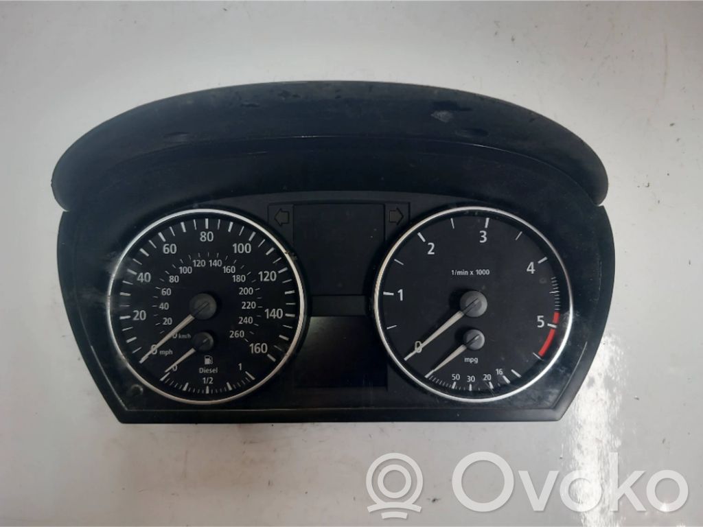 BMW 3 E90 E91 Geschwindigkeitsmesser Cockpit 