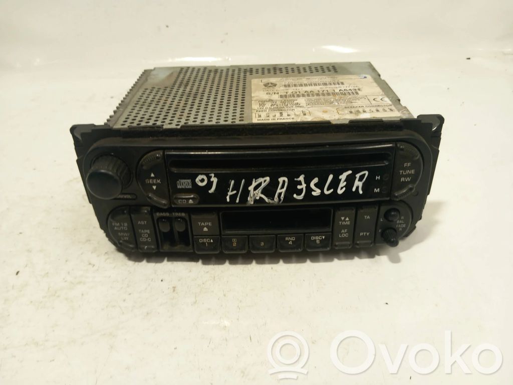 Chrysler Voyager Unidad delantera de radio/CD/DVD/GPS 