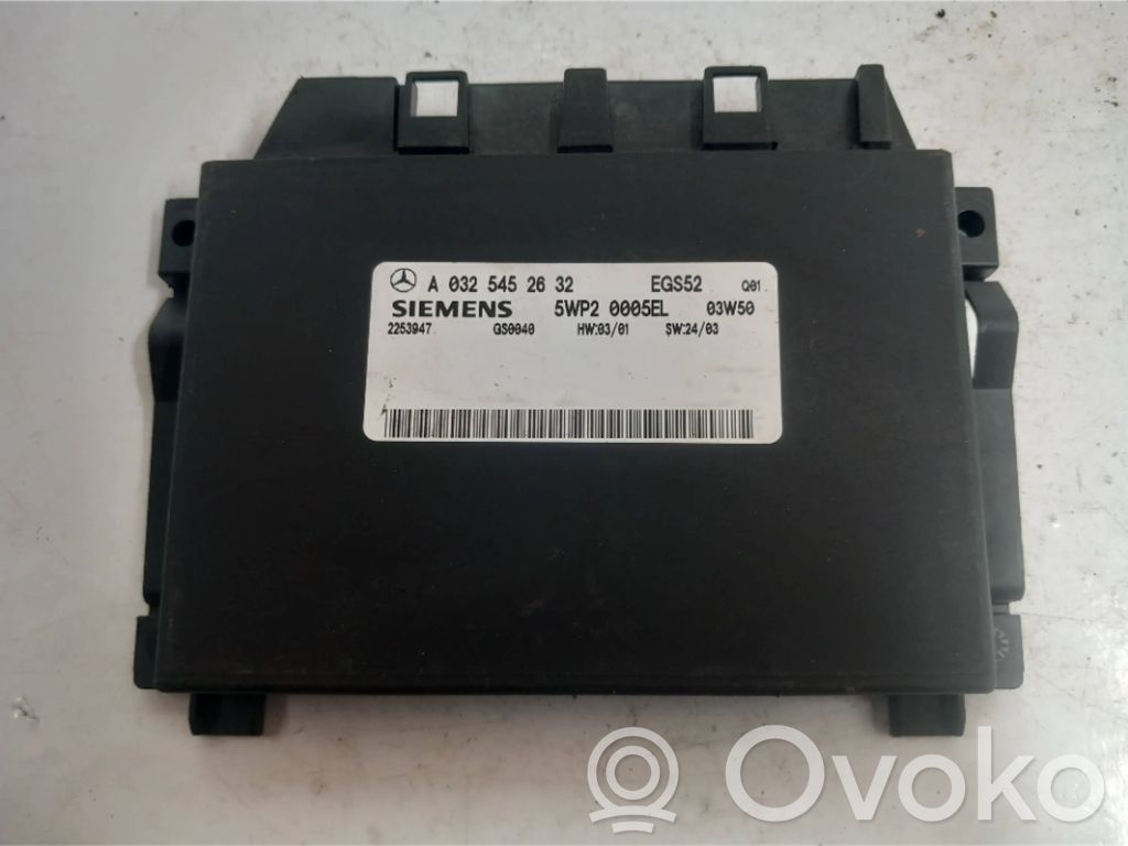 Mercedes-Benz E W211 Gearbox control unit/module 